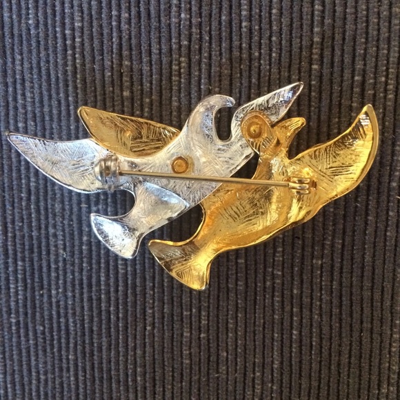 🌀PRICE DROP VINTAGE 80s Peace doves - Picture 2 of 3